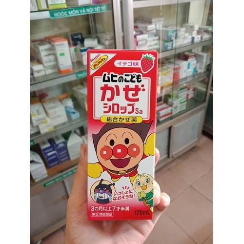 siro muhi đỏ trị cảm lạnh nhật bản