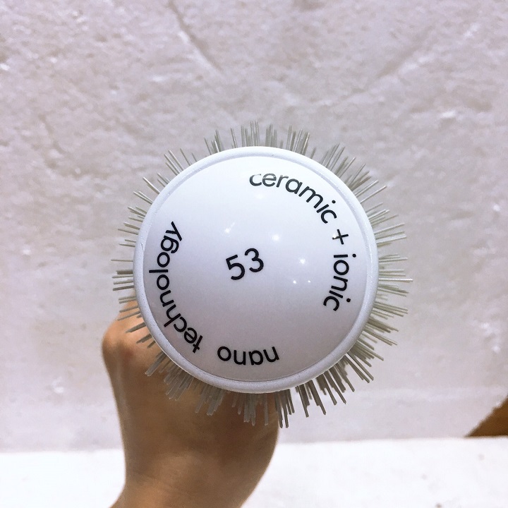 Lược Tròn Sấy Tóc Size Lớn 53 có đầu nhọn chia tóc