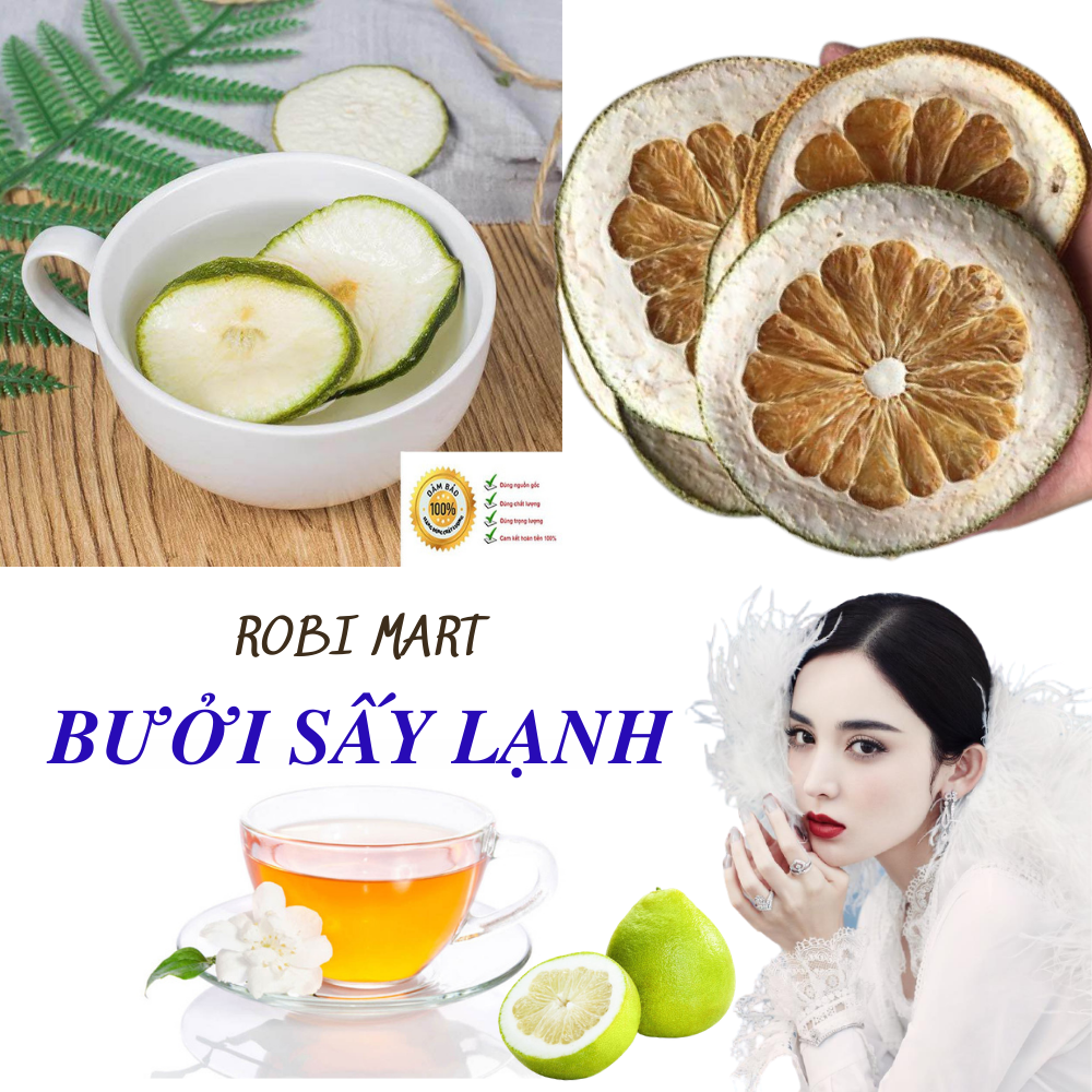 Bưởi Sấy Lạnh 200gr - Trà bưởi giảm cân, đẹp da