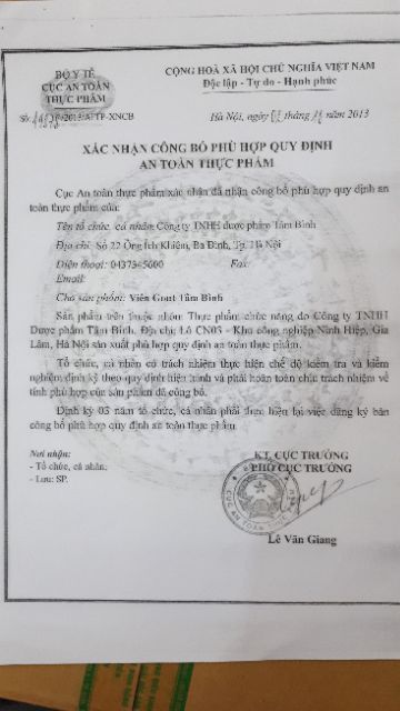 VIÊN GOUT TÂM BÌNH LỌ 60 viên
