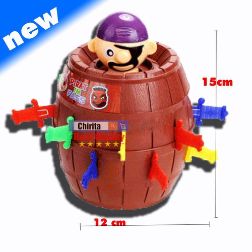 Trò Chơi Đâm Hải Tặc Cỡ Vừa 12 x 15cm 16 Kiếm Vui Nhộn Kịch Tính