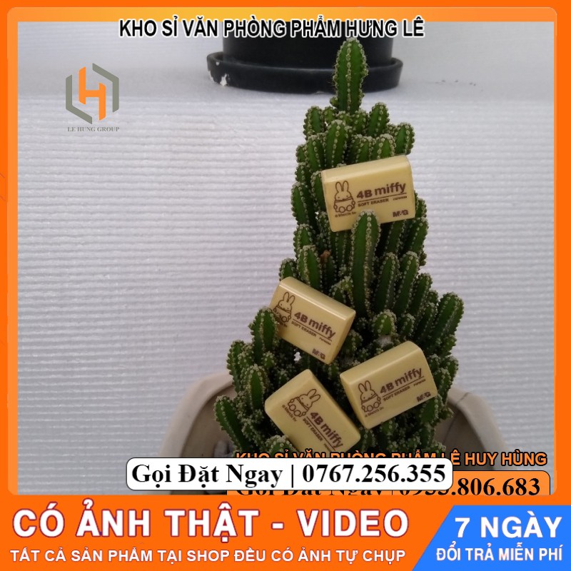 [HCM]Gôm M&G Mify 4B màu vàng FXP96580