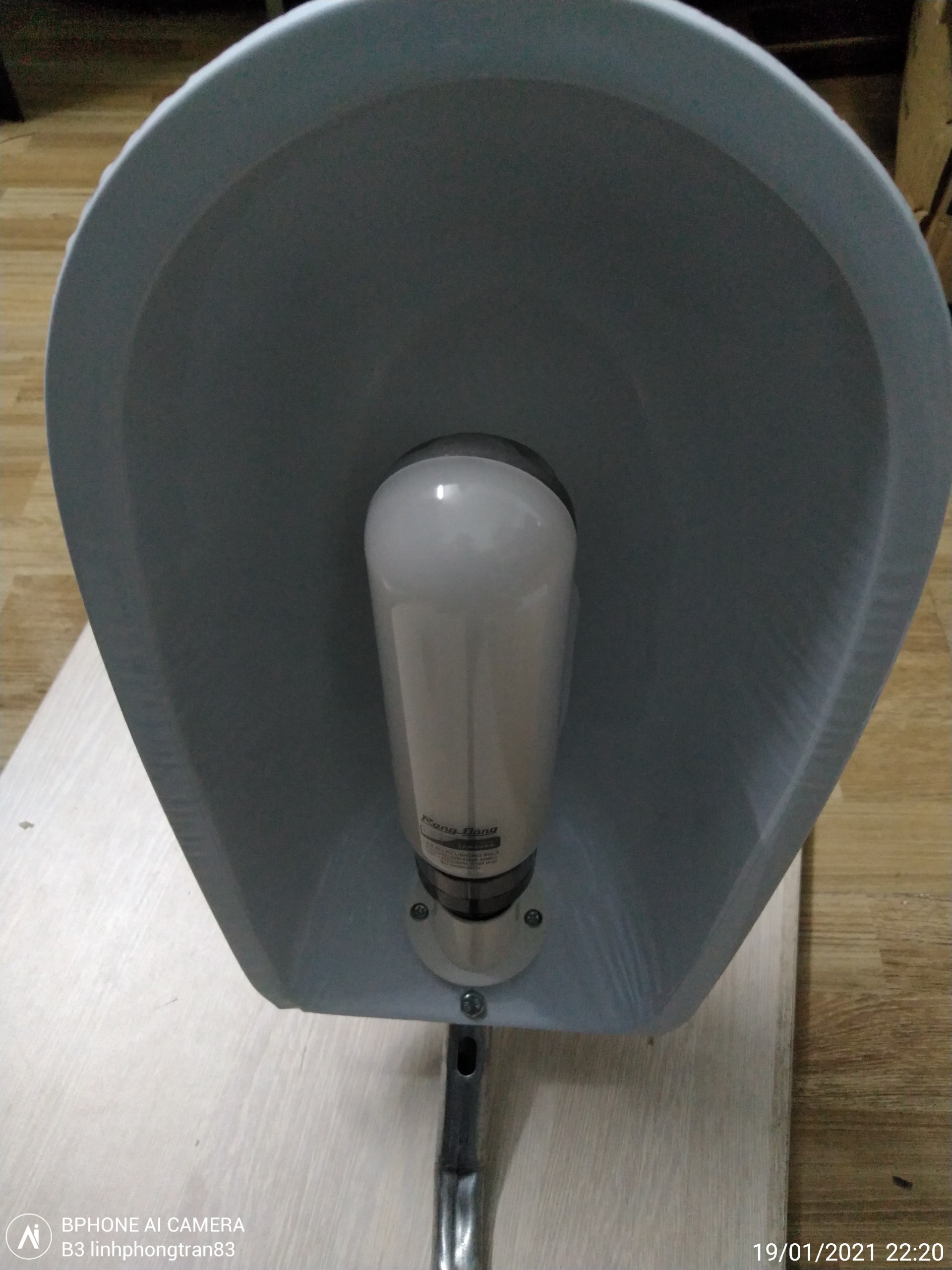 Bộ chao đèn ngoài trời (Bóng đèn đường 30w Rạng Đông )