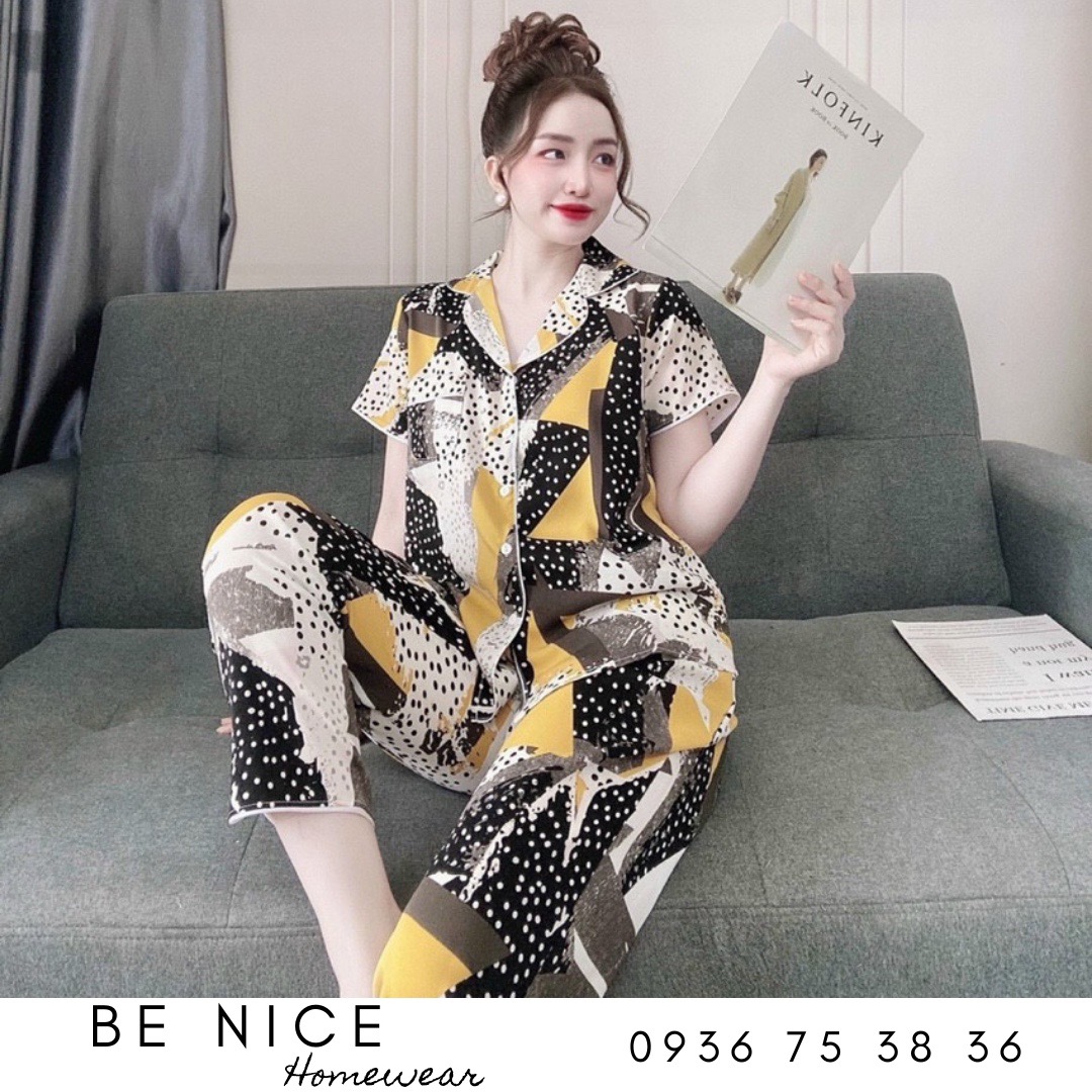 Set pijama mặc nhà chất đũi