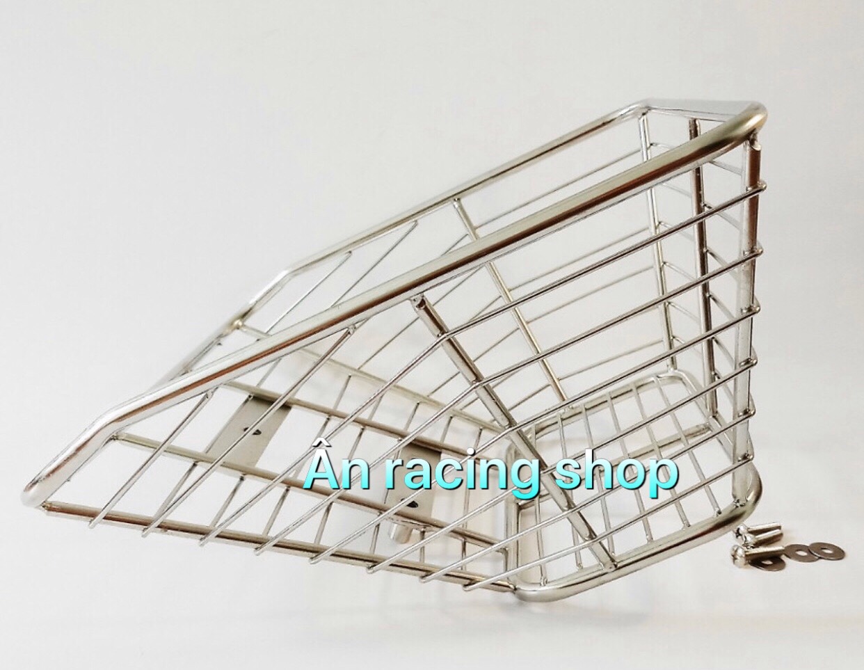 Rỗ inox xe Wave nhỏ