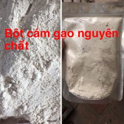 Cám gạo 1kg ( Tinh bột cám gạo) nguyên chất Mới :nhất