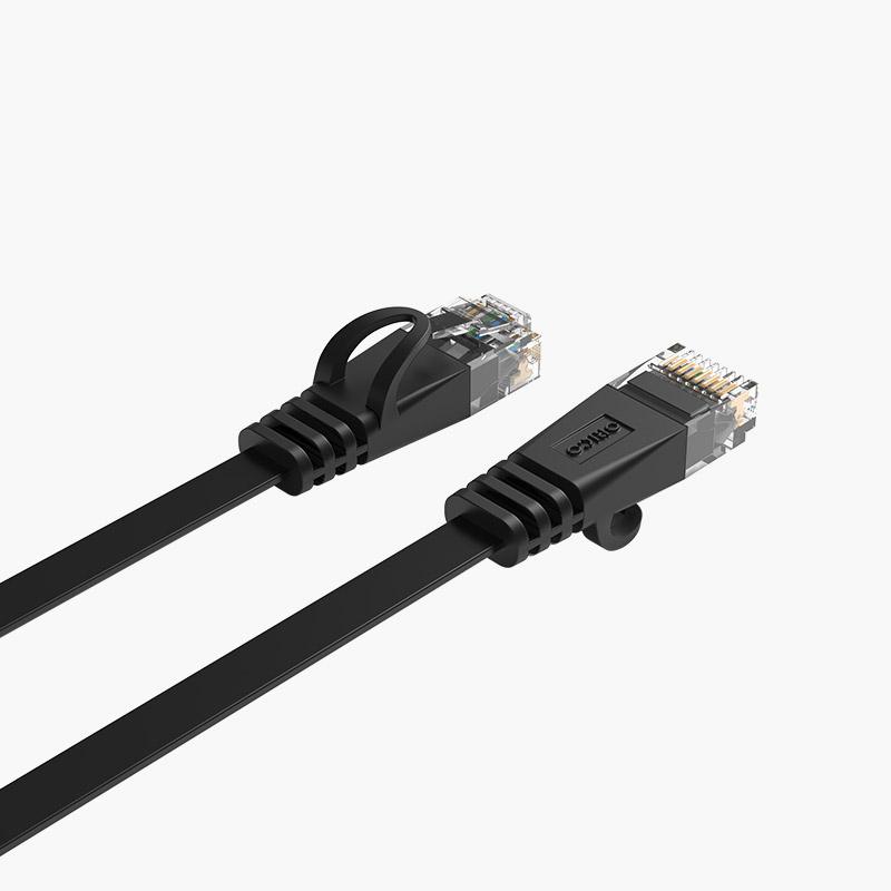 Dây Cáp Mạng Orico PUG-C6B- CAT6 - Đen(10 mét) - Hàng Chính Hãng