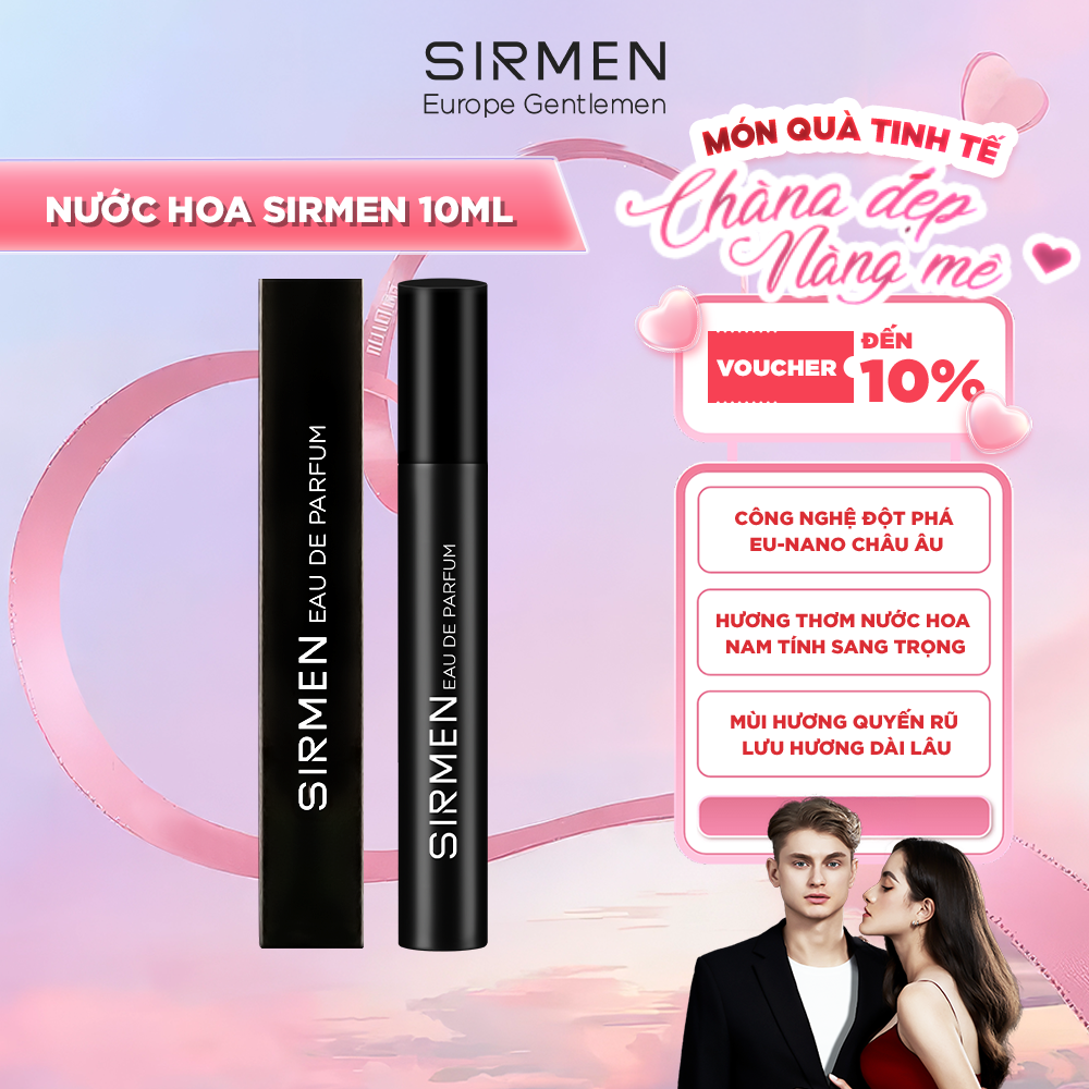 Nước hoa nam SIRMEN Eau de Parfum châu Âu cao cấp