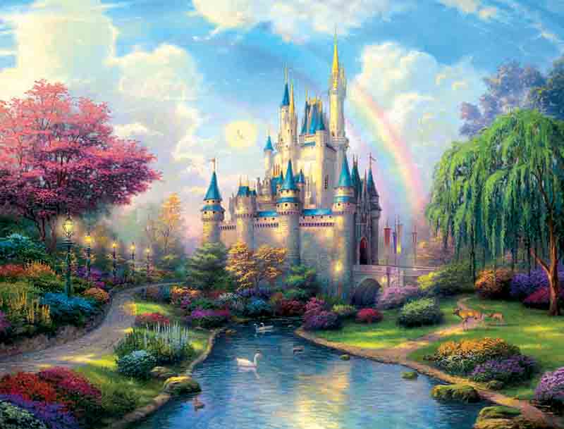 Tranh xếp hình 475 mảnh - LÂU ĐÀI CINDERELLA