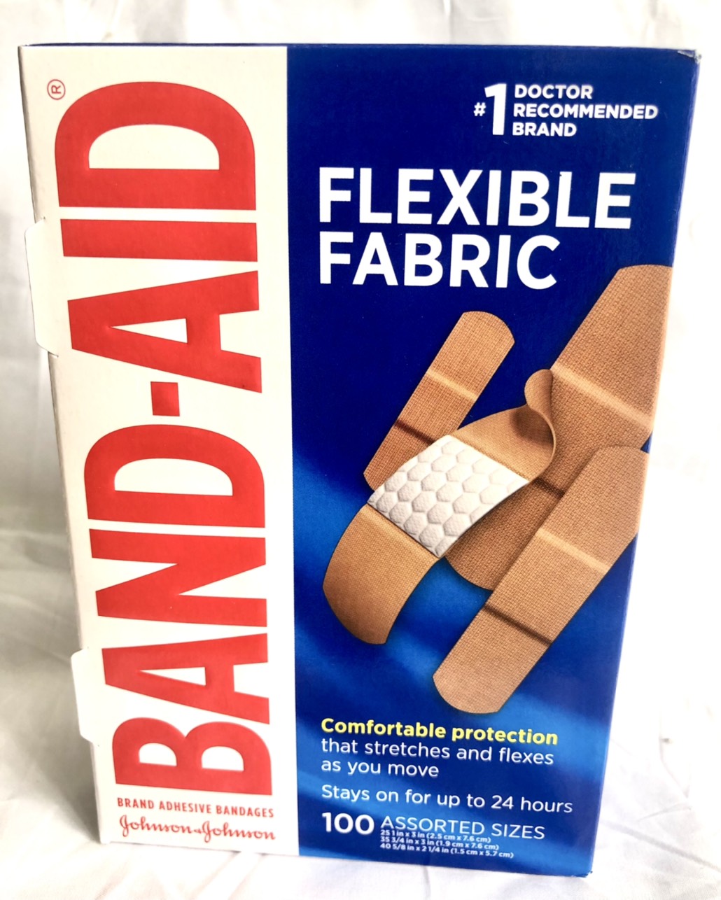 Band-Aid Flexible Fabric 100m Personal Tape - Usa