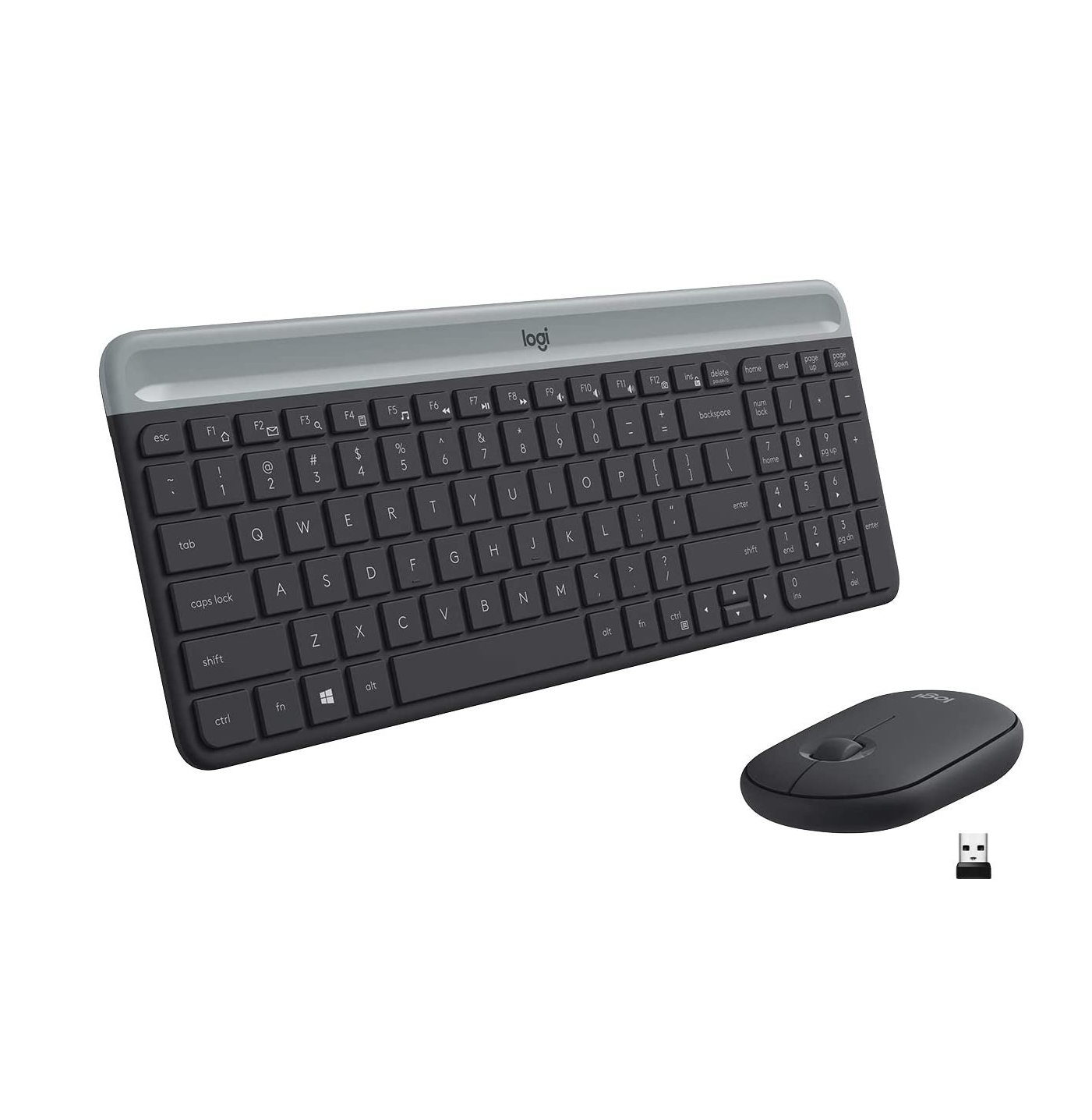 [HCM]Bộ phím chuột không dây logitech MK470 Slim - Hàng Chính Hãng