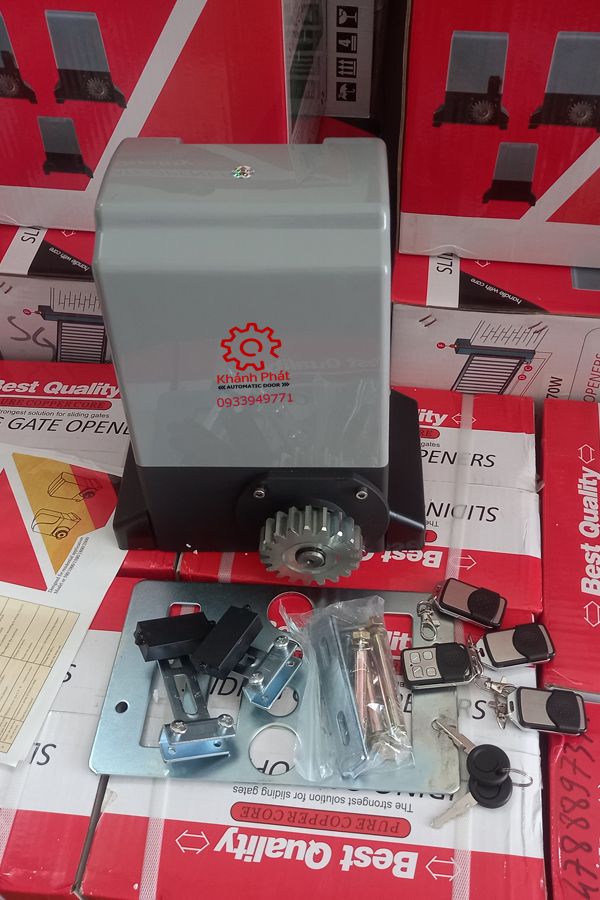 motor cổng tự động YH Taiwan 400kg lõi đồng cao cấp