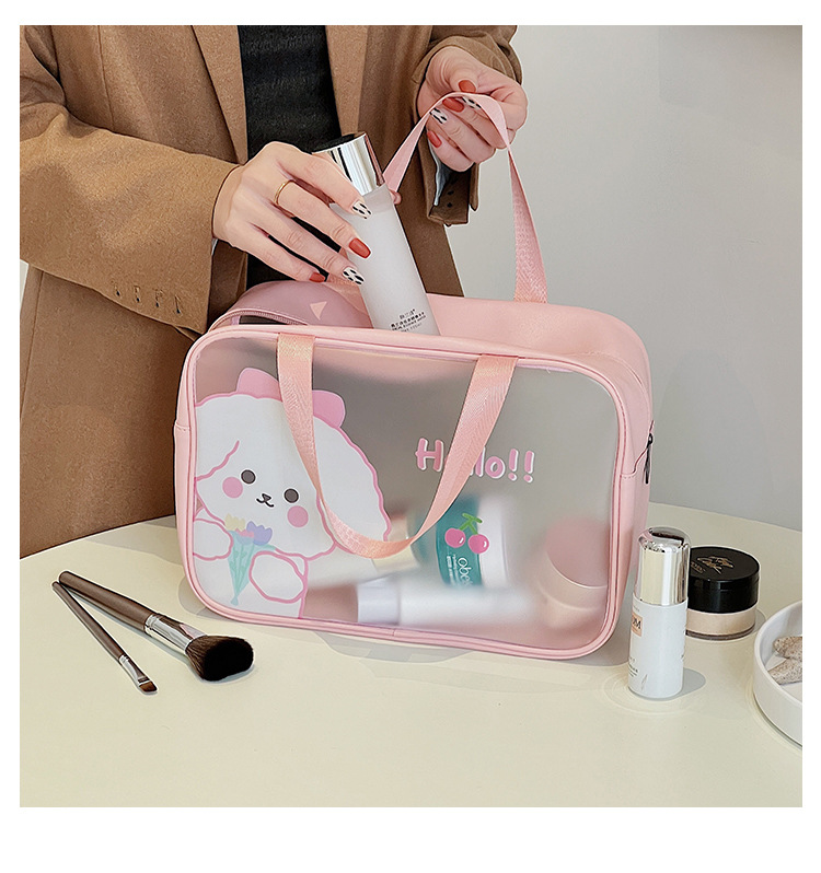 Túi Đựng Mỹ Phẩm /Đồ Trang Điểm Cá Nhân Chống Thấm Nước_Họa Tiết CUTE - HEM 154