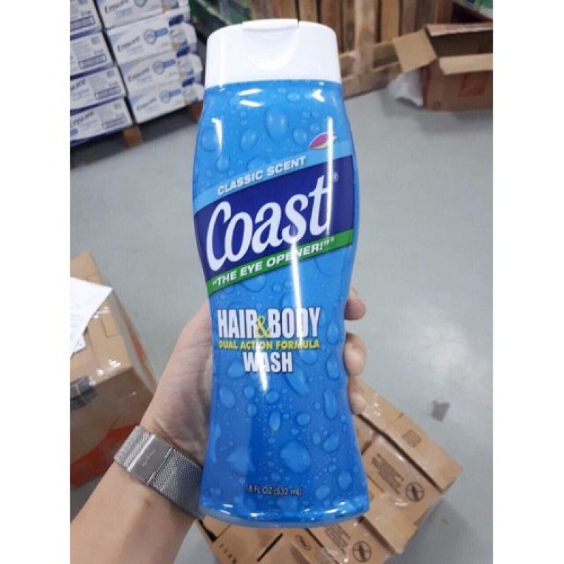 Sữa tắm Coast 532ml nhập khẩu