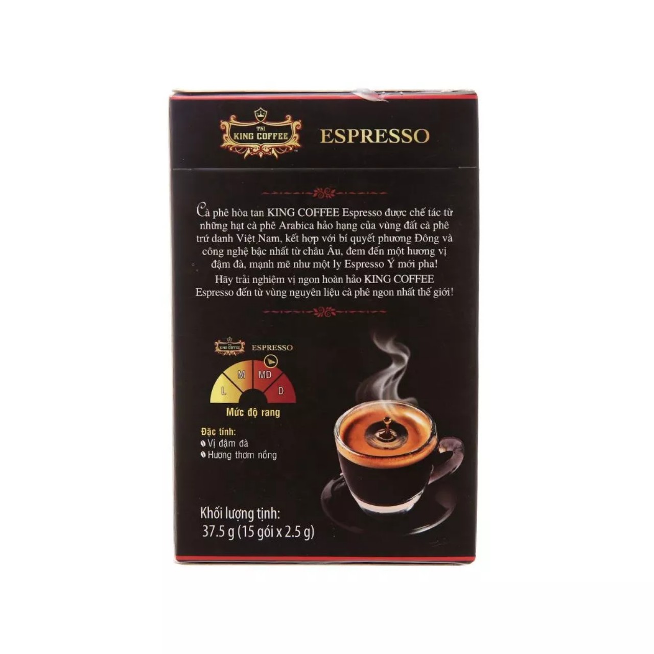 CÀ PHÊ ESPRESSO HOÀ TAN KING COFFEE