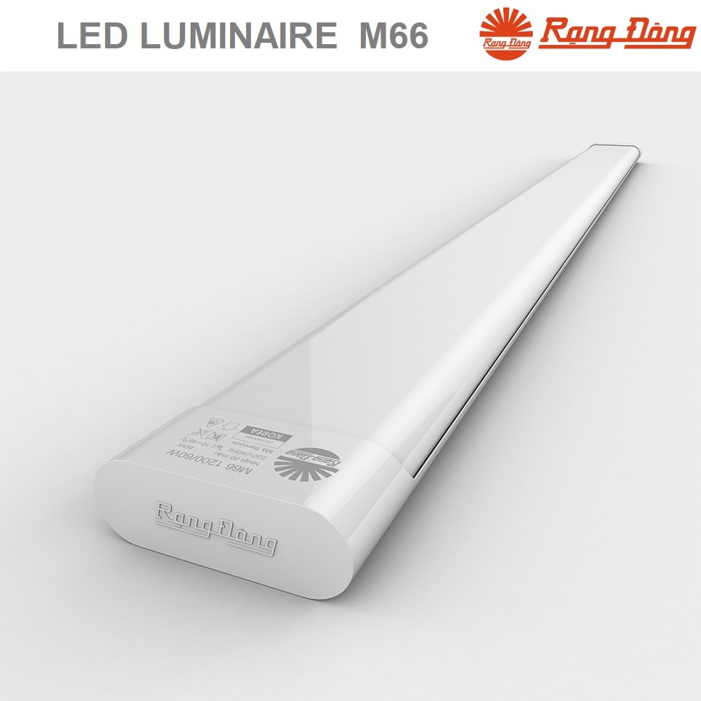 Bộ đèn led M66 60w Rạng Đông dạng tuýp thanh