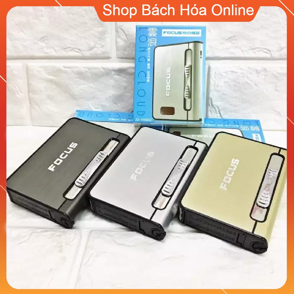 Bao đựng thuốc lá Focus (không kèm bật lửa)