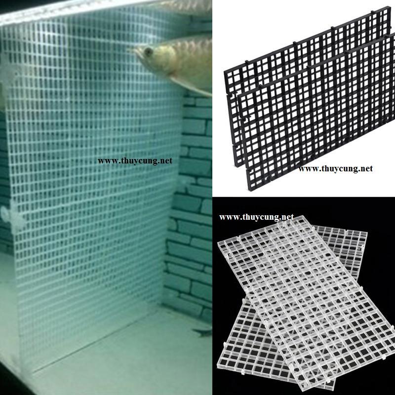 Tấm vách ngăn bể 30x30cm mầu trắng