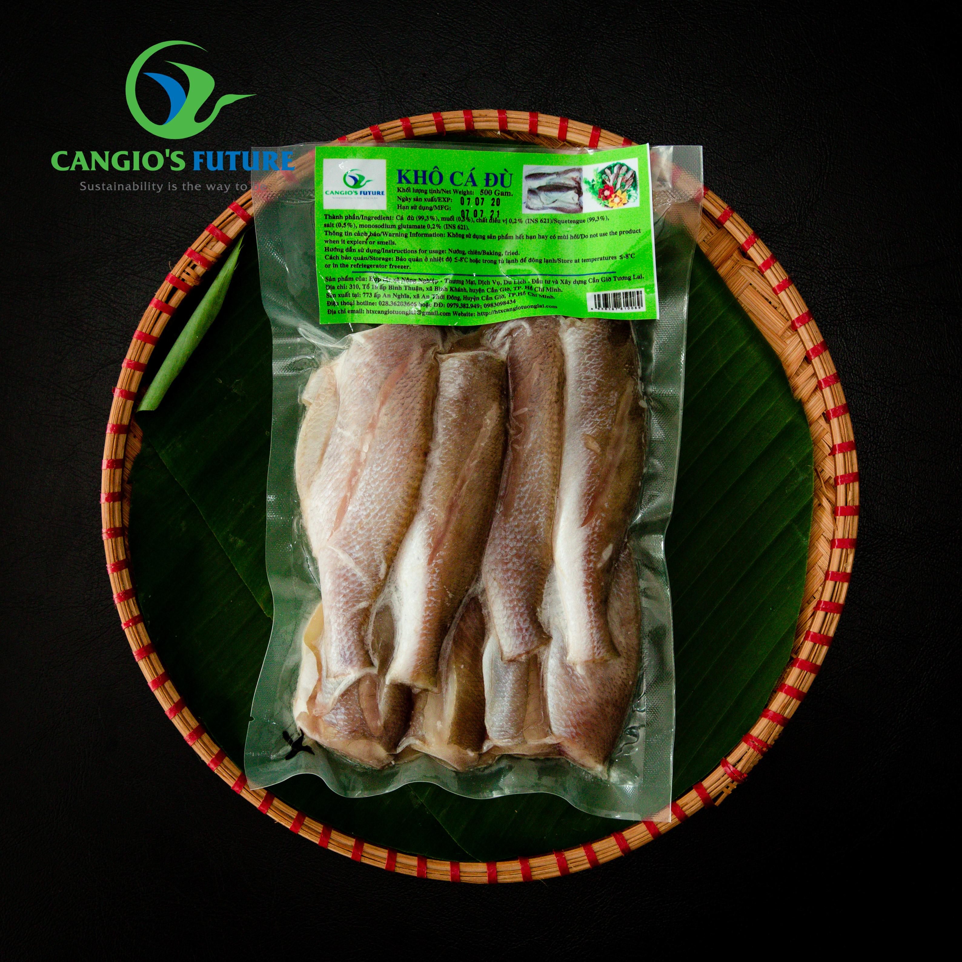 [HCM]Khô cá đù 1 nắng 1kg ĐẶC SẢN CẦN GIỜ