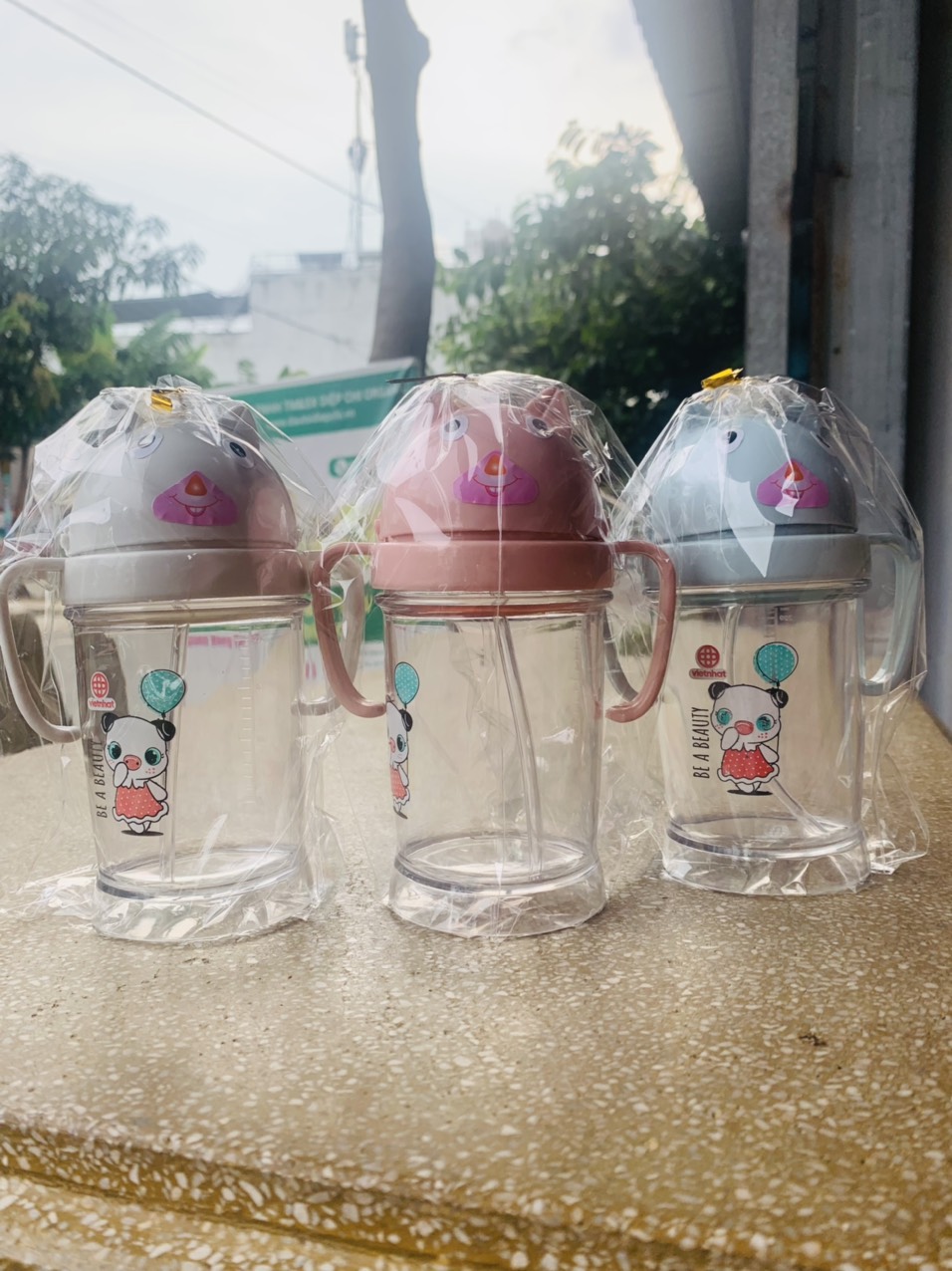 Bình tập uống nước cho bé 200ml