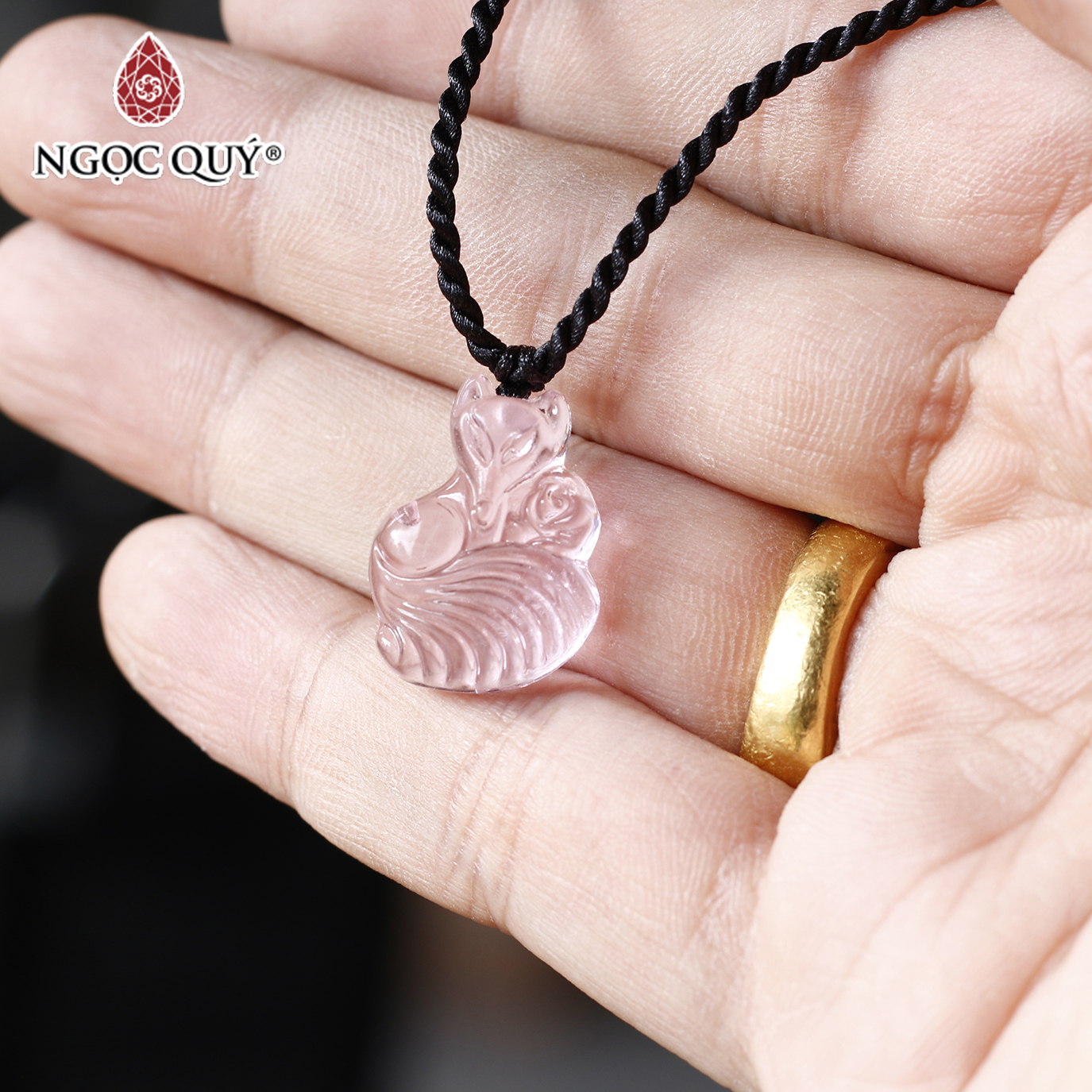 [HCM]Dây Chuyền Hồ Ly Pha Lê - Ngọc Quý Gemstones