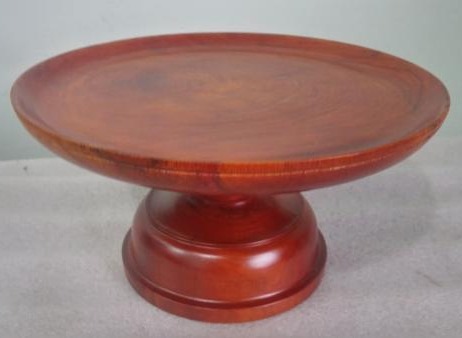 Dĩa Gỗ Hương Đựng Trái Cây Trưng Bàn Thờ Ngang 25cm