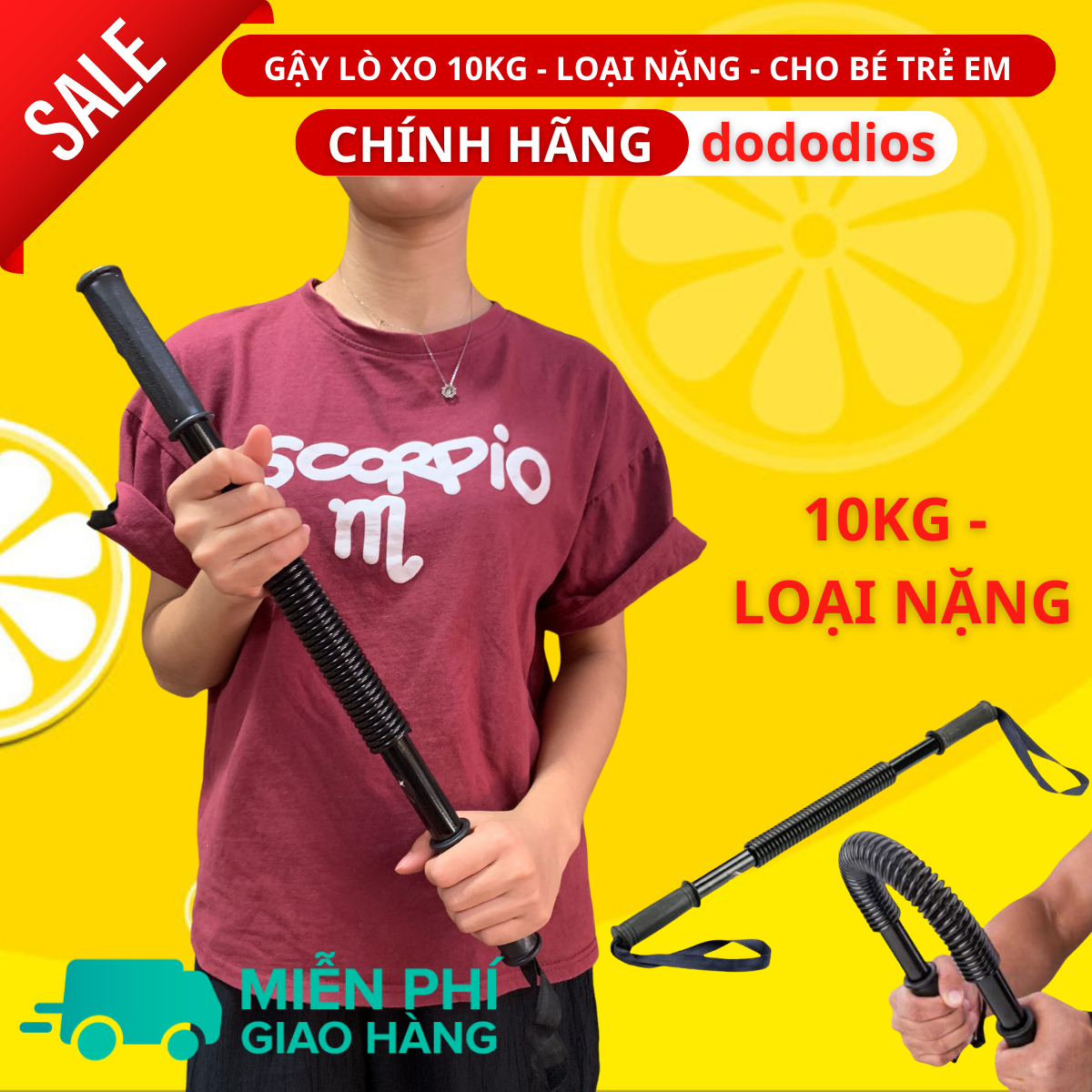 Gậy lò xo 10 kg tập bẻ tập thể dục thể thao tại nhà - gậy tập cơ tay - gậy lò xo tập cơ tay cho trẻ em, thanh lò xo 10kg cho trẻ em, gậy lò xo cho trẻ em, lò xo tập cơ tay cho trẻ, thanh lò xo cho trẻ em, lò xo tập cơ tay cho trẻ