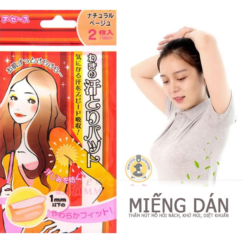 combo 50 miếng dán thấm mồ hôi nách