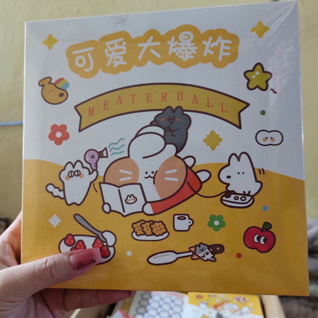 [ATKSHOP] Combo 100 sticker Washi cô gái