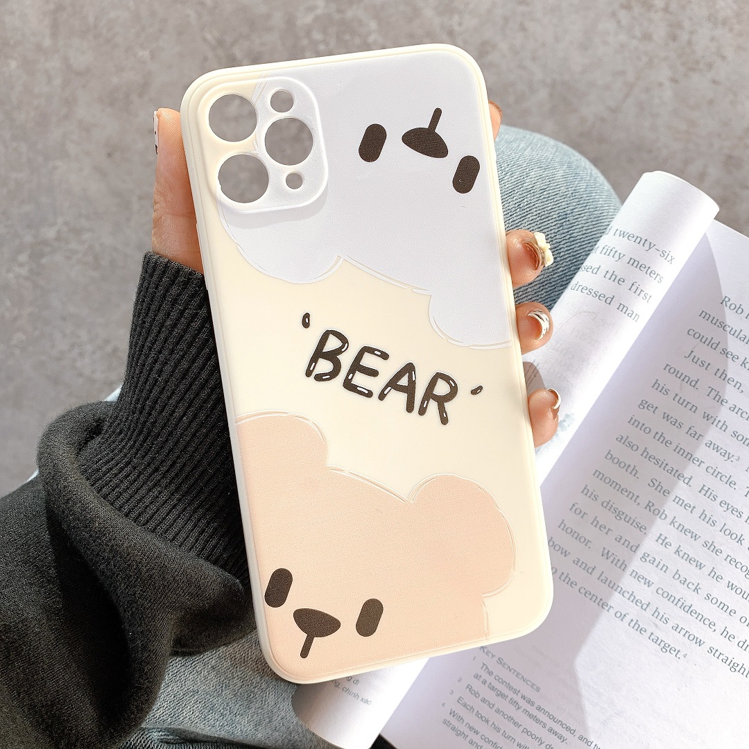 Ốp Lưng Silicon Màu Bảo Vệ Camera BEAR