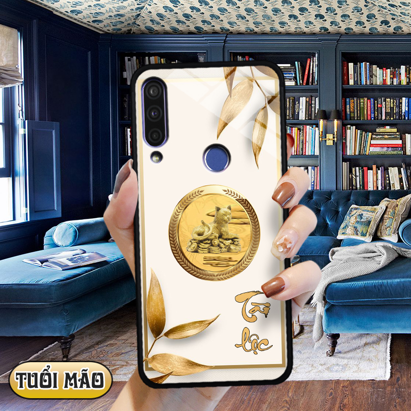 Ốp lưng kính 12 con giáp cho VSMART JOY 3