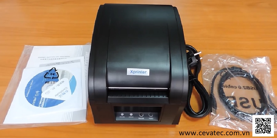 Máy in mã vạch Xprinter XP-360B - Hàng Nhập Khẩu