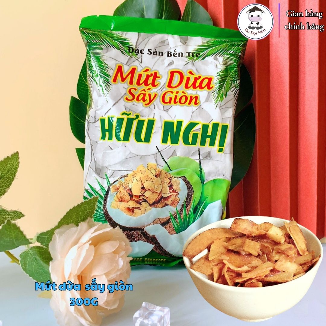 Mứt Dừa Hữu Nghị Sấy Khô (270g)