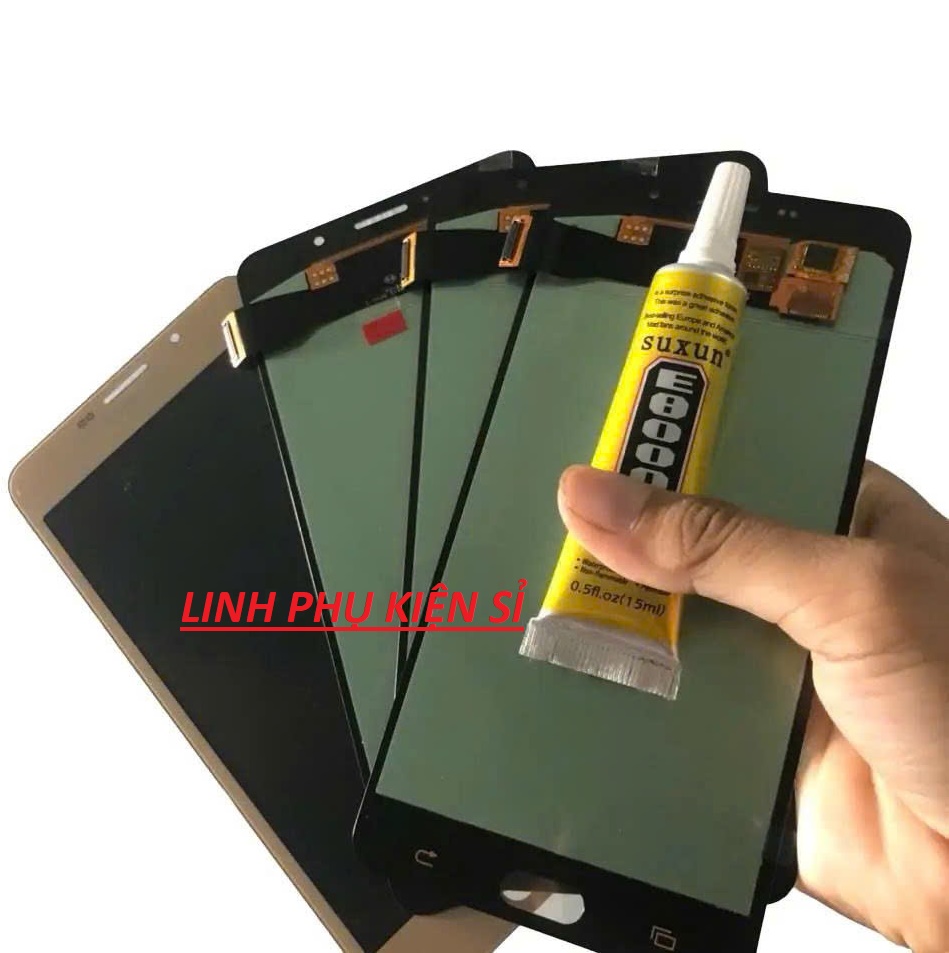 MÀN HÌNH SAMSUNG A9 PRO (A910, A9 2016) OLED MÀU VÀNG TẶNG KEO DÁN