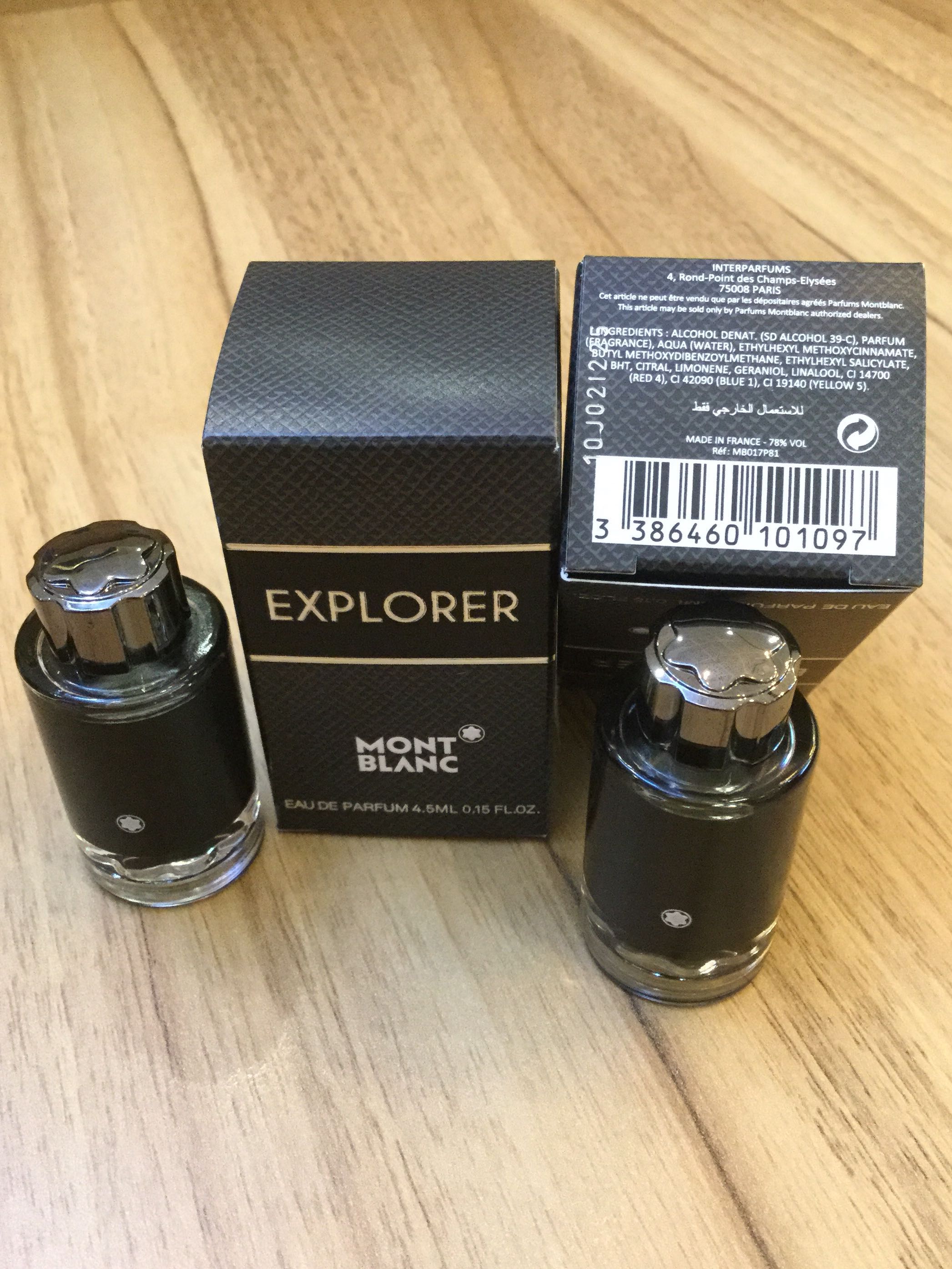 Nước hoa Nam MONT BLANC Explorer EDP 4.5ml