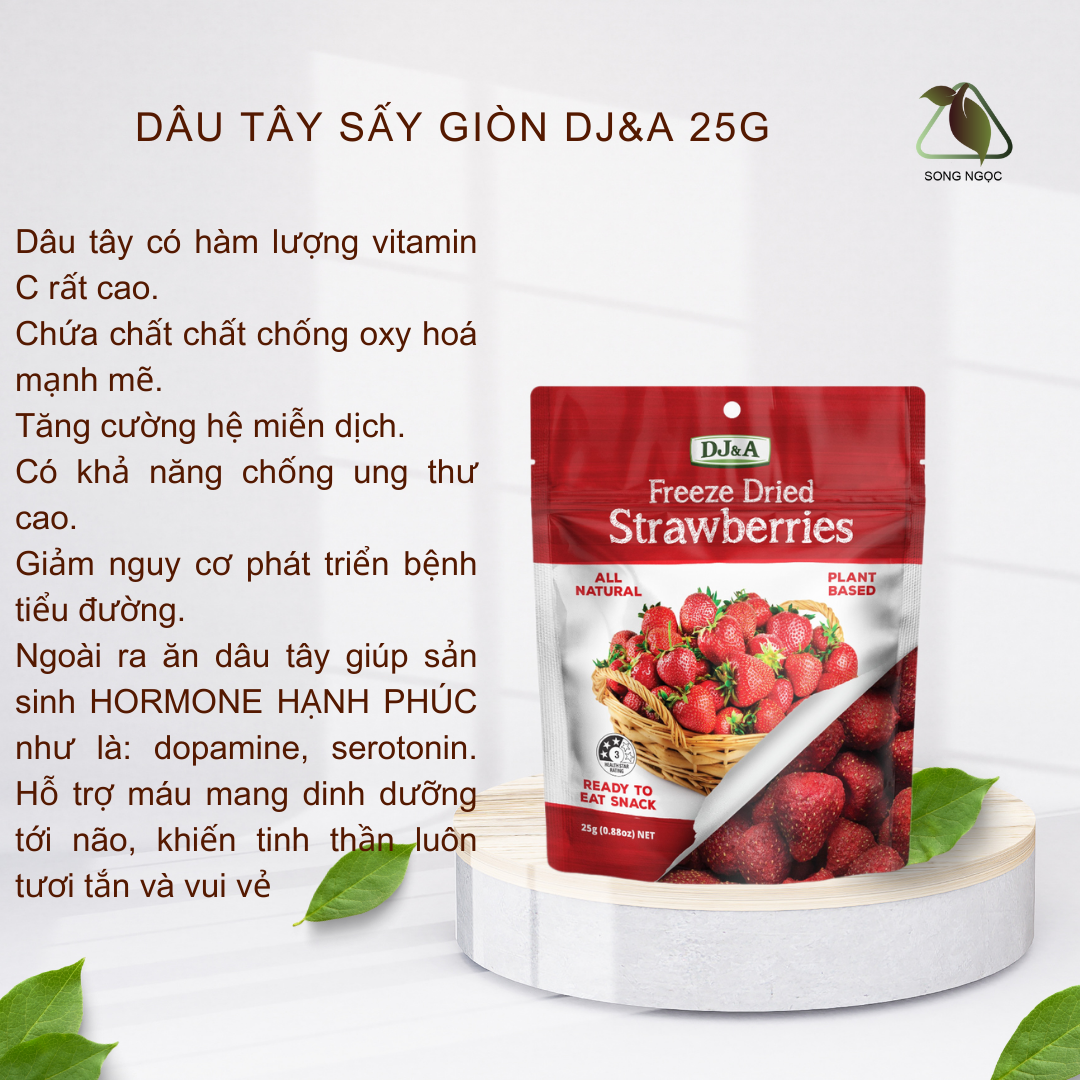 Dried Strawberry crisp-25g-