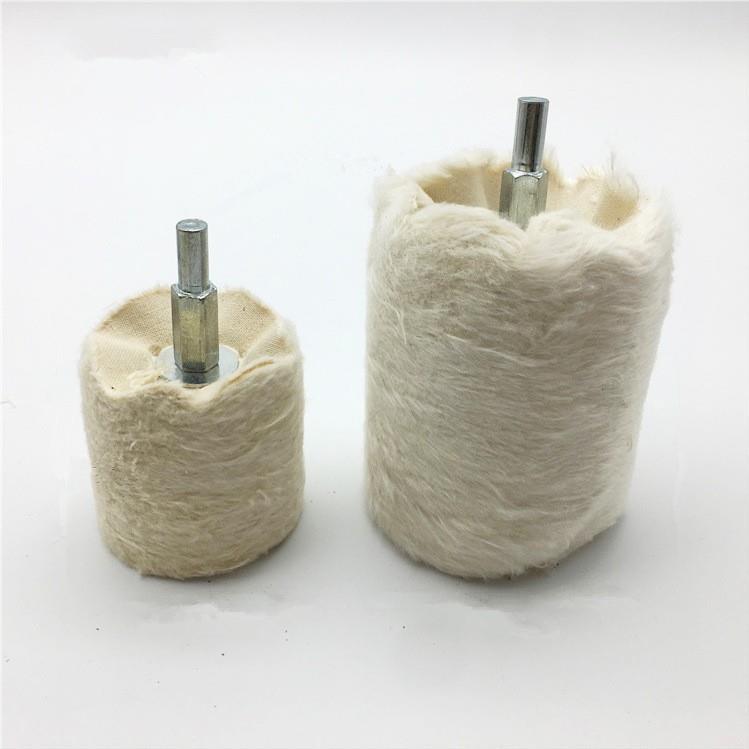 Vải bông đánh bóng hình trụ 40mm
