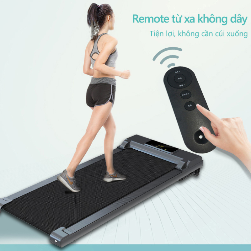 Máy chạy bộ đế bằng đa năng Máy chạy dành cho gia đình phòng tập GYM chuyên có thể gấp gọn không tiếng ồn cho hộ gia đình, yên tĩnh chống xóc chống rung, tiết kiệm điện, dễ cất gọn không tốn diện tích camry