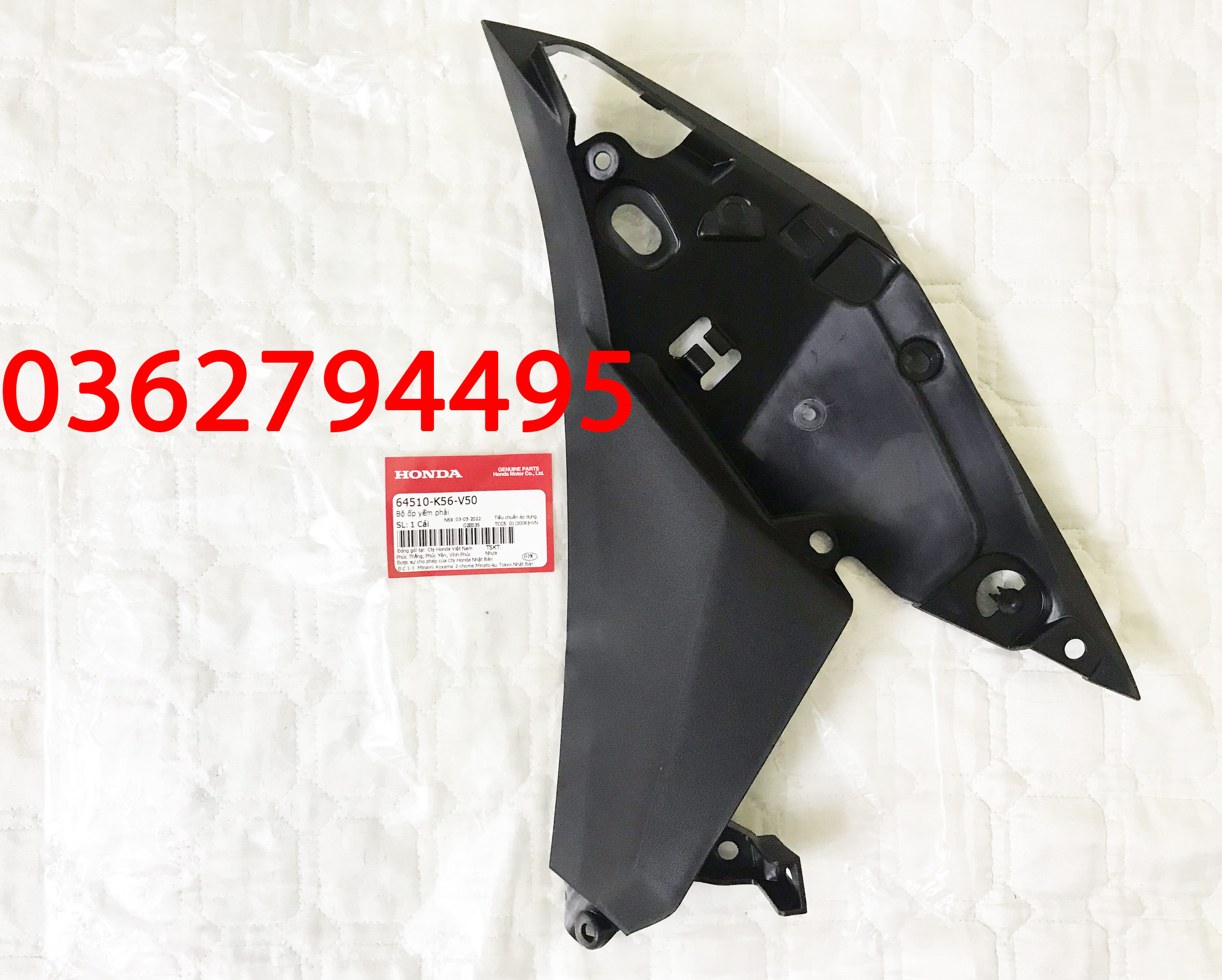 [Bán lẻ từng món] Nhựa nhám Honda Winner X (hàng zin chính hãng)