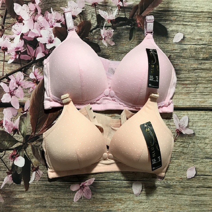 Áo lót mở cúc chấm bi Thái Lan cho bà bầu ( loại đẹp)