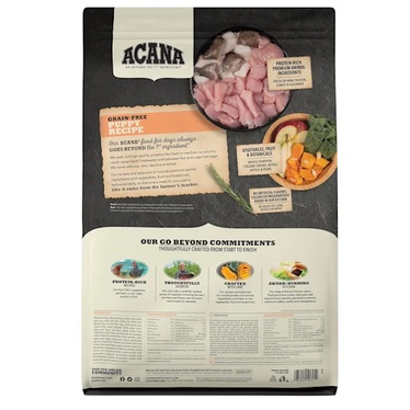 (Nguyên Seal) ACANA Gà Tây -Thức Ăn dạng hạt Cho Chó Con - (4.5lbs/2kg)