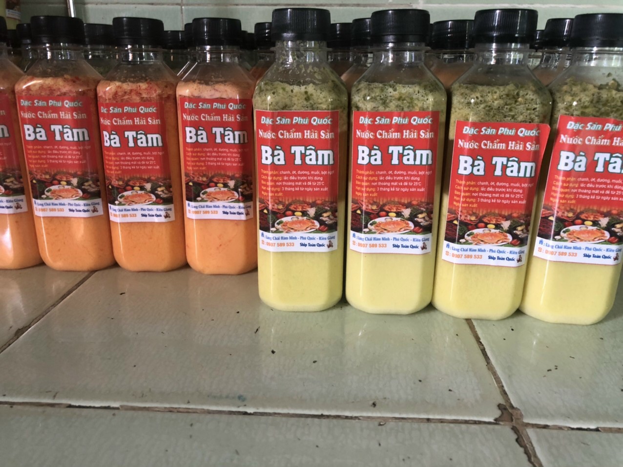 Nước chấm Bà Tâm đặc sản Phú Quốc