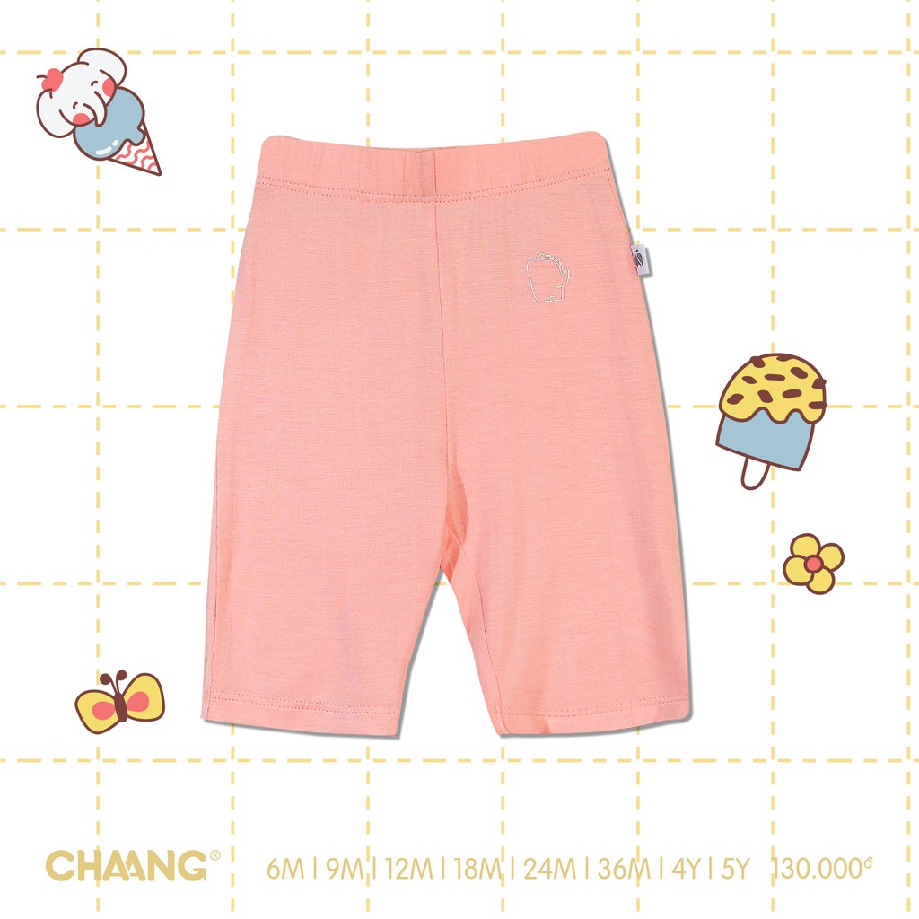 Quần Legging Lửng Chaangsummer Hồng