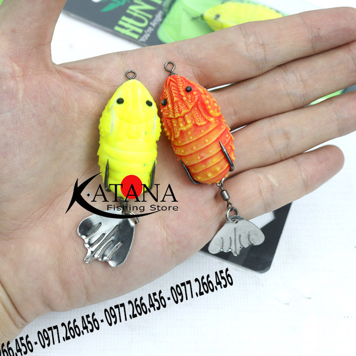 Nhái Hơi Câu Lure - Hunter V4