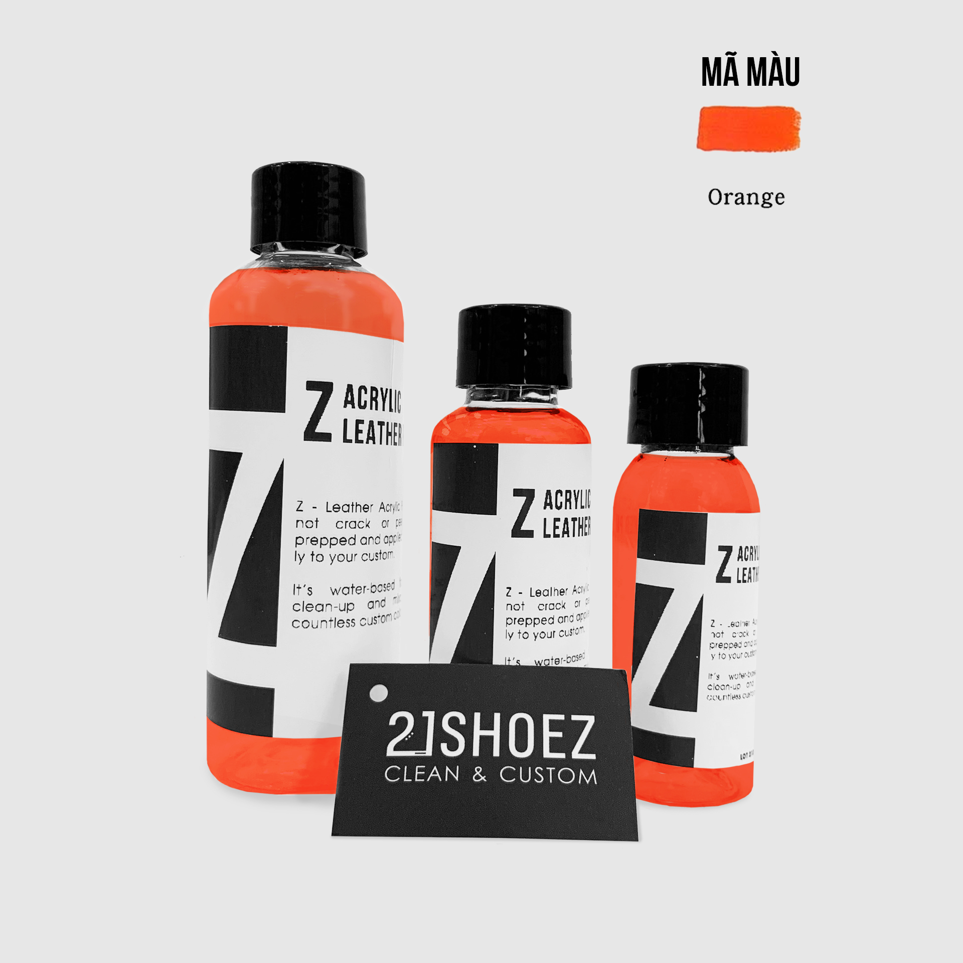 Màu Custom Z - Acrylic Leather Paint ( Sơn Custom ) 21SHOEZ