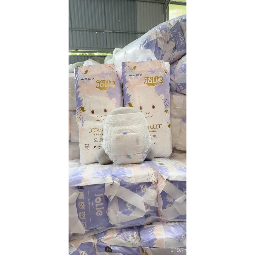 [Only Order in Quantity of 100 Pieces] Jolie Diapers for Children, Combo of 50-100 Pieces, Thin and Lightweight, Super Cheap