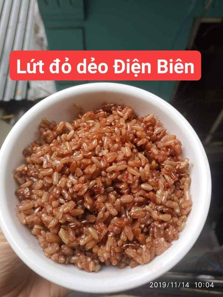 GẠO LỨT ĐỎ ĐIỆN BIÊN HÚT CHÂN KHÔNG (GÓI 2KG)