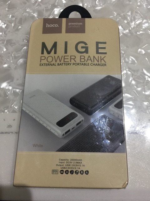 SẠC DỰ PHÒNG HOCO 20.000 mAh B20A -