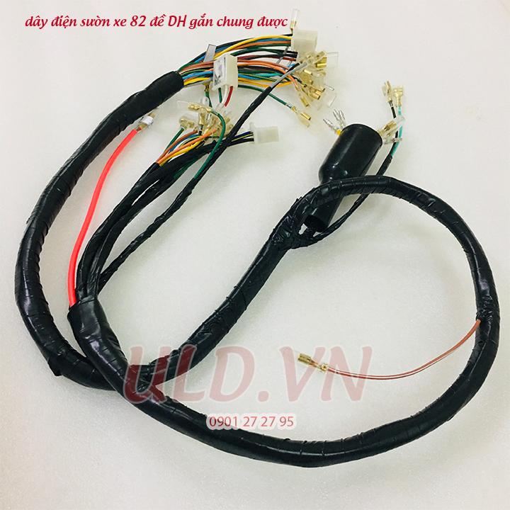 [HCM]dây điện sườn xe 82 đề DH xài chung