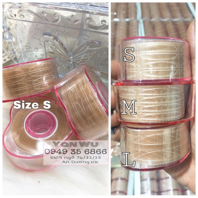 🆘KÍCH MÍ CUỘN size S 200 đôi. KMC-S( tặng nhíp gắp)